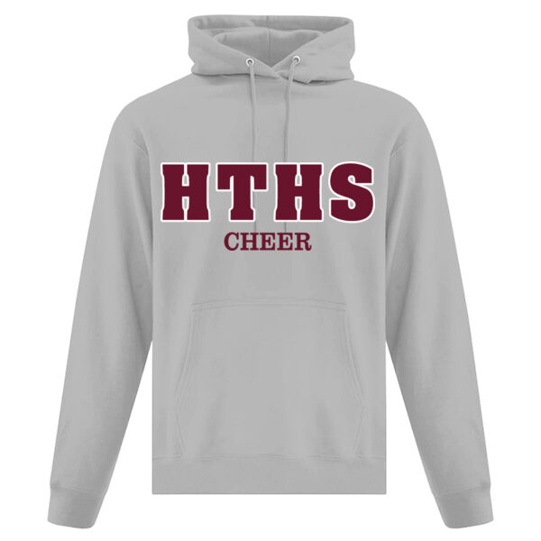 Unisex Everyday Fleece Hoodie (Applique Letters) Thumbnail