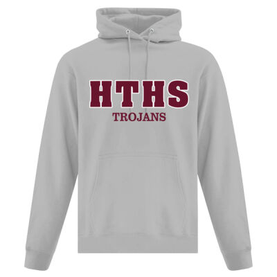 Unisex Everyday Fleece Hoodie (Applique Letters) Thumbnail